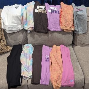 Nike Kids Purple Sweatpants